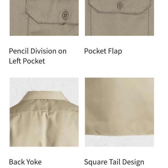 Dickies short sleeve men's work shirt - Picture 2 of 5